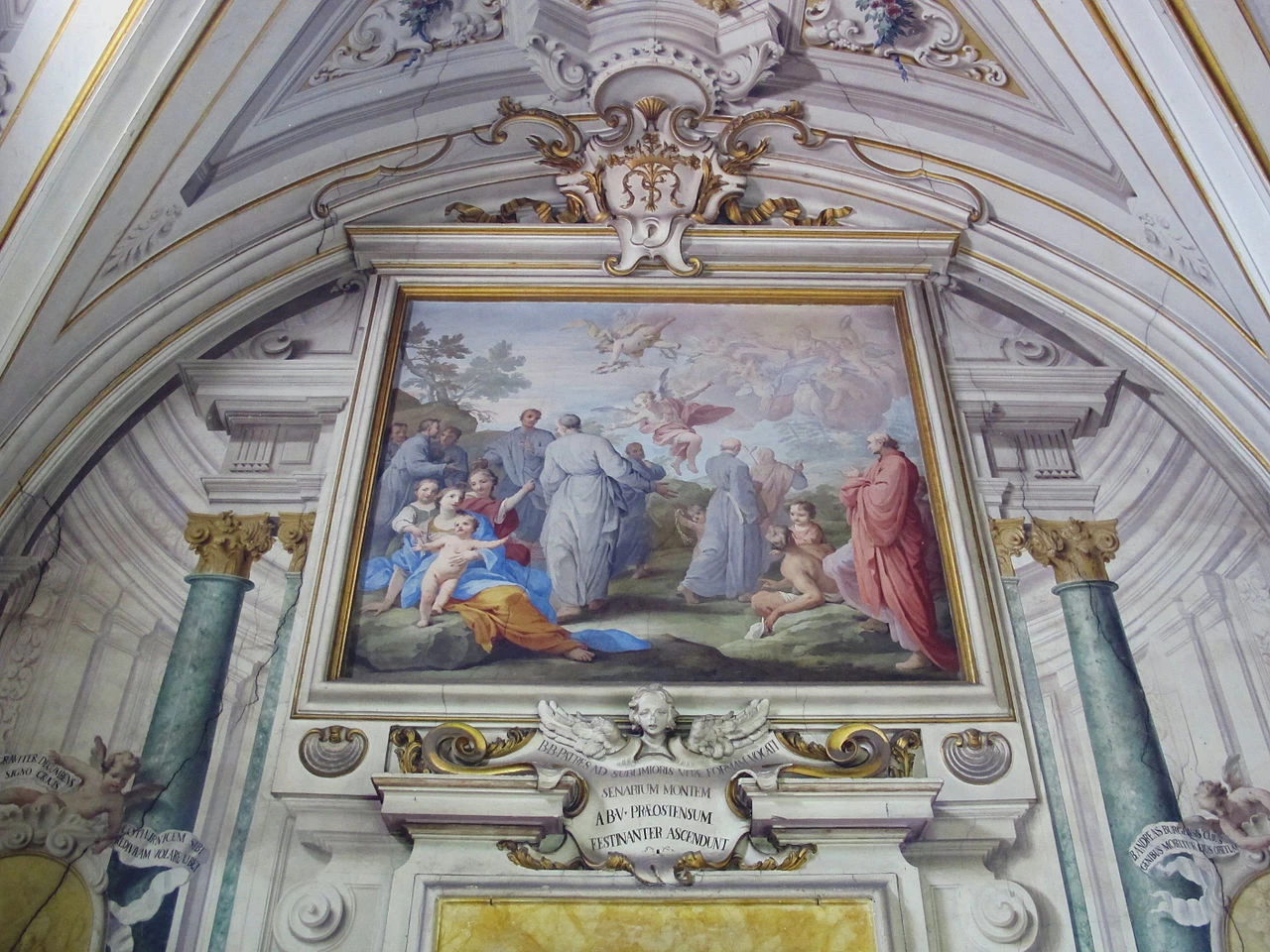 Capitolo della ss. annunziata, affreschi di Matteo Bonechi e di Antonio Puglieschi